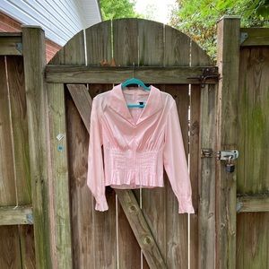 Vintage baby pink top